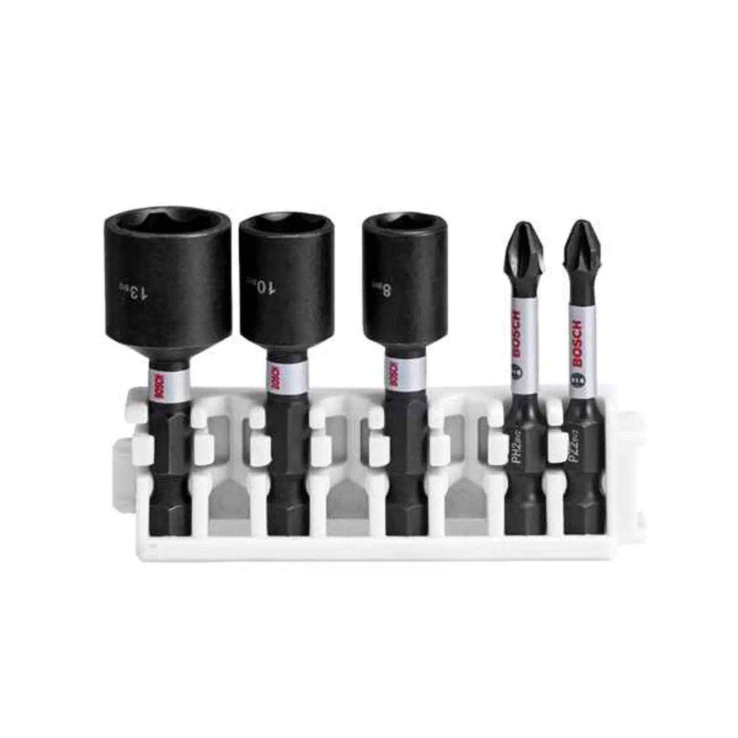 Conjunto de Chaves Sextavadas e Pontas de Aparafusar IMPACT CONTROL BOSCH 1