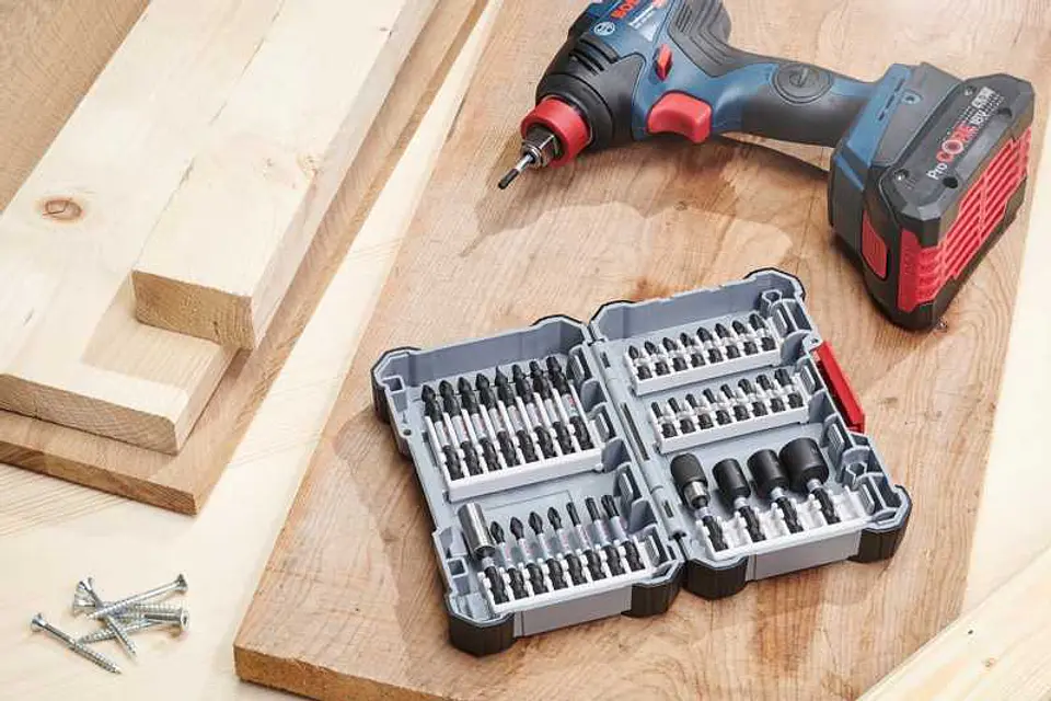 Conjunto de Chaves Sextavadas e Pontas de Aparafusar IMPACT CONTROL BOSCH 3