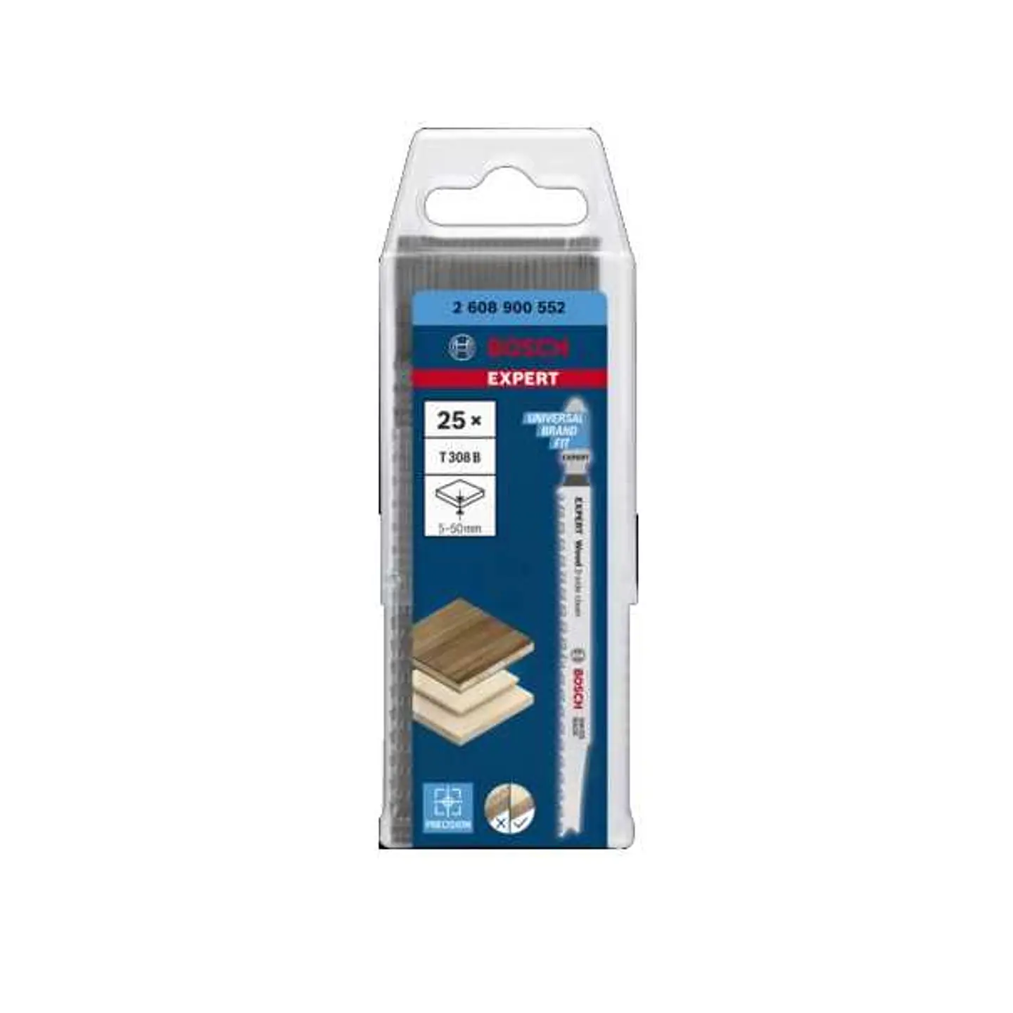 Laminas de serra vertical T308 B EXPERT ‘WOOD 2-SIDE CLEAN’ BOSCH 5