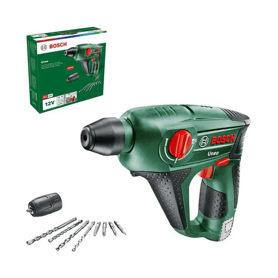 Martelo perfurador sem fio 12V Uneo BOSCH DIY 1