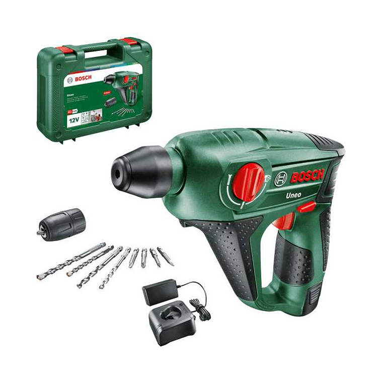 Martelo perfurador sem fio 12V Uneo BOSCH DIY 2