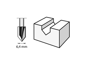 Fresa HSS de 6.4mm (640) DREMEL