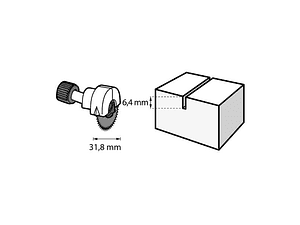 Lâmina para Cortes Transversais e Longitudinais de 31,8 mm (546) DREMEL