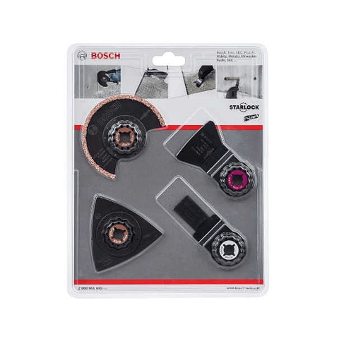 Conjunto para Azulejo para Multiferramentas (4 Pcs) BOSCH