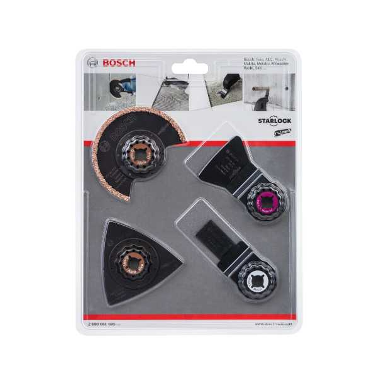 Conjunto para Azulejo para Multiferramentas (4 Pcs) BOSCH 2