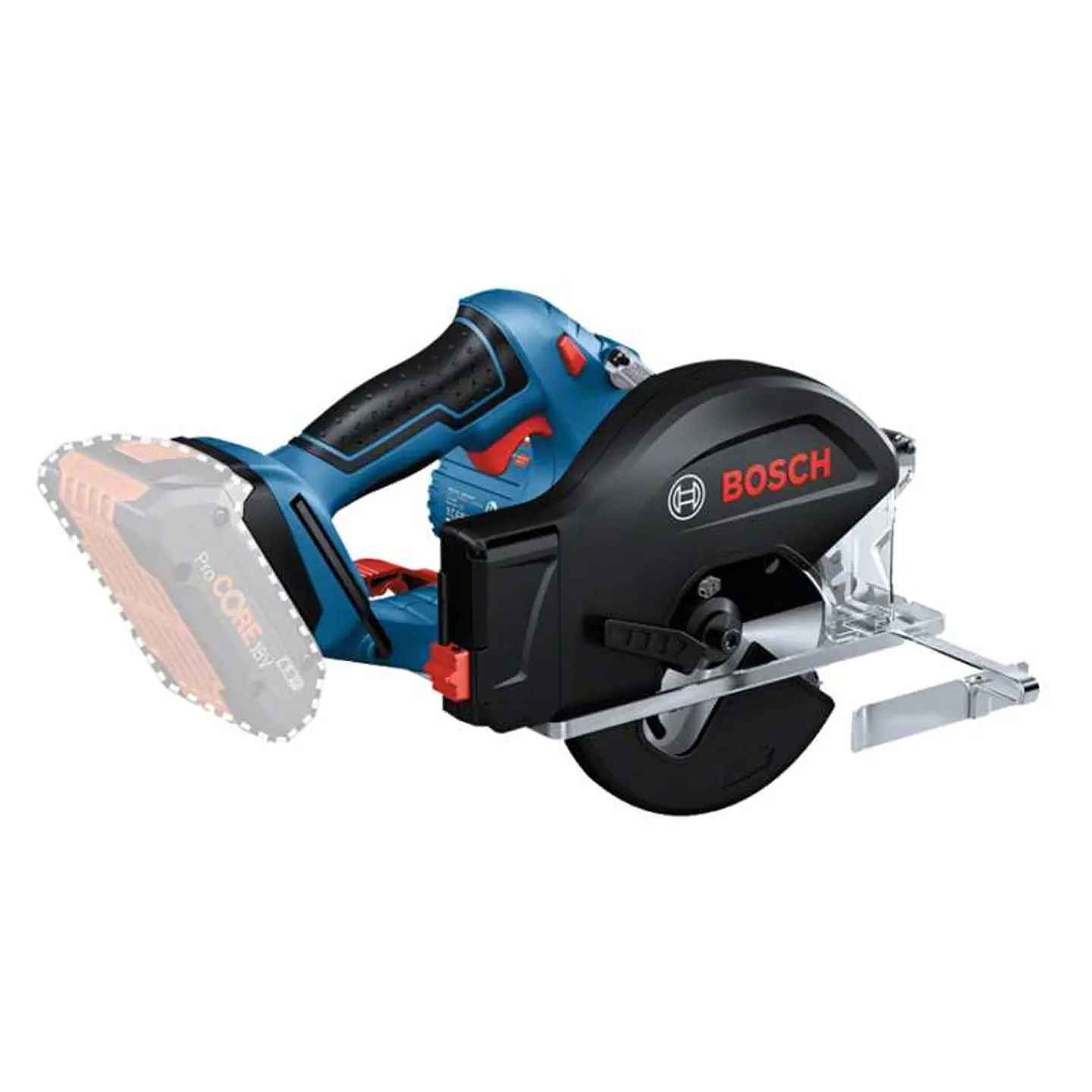 Serra Circular sem fio para metal GKM 18V-50 + L-BOXX 238 BOSCH 2