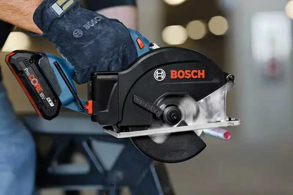 Serra Circular sem fio para metal GKM 18V-50 + L-BOXX 238 BOSCH 3