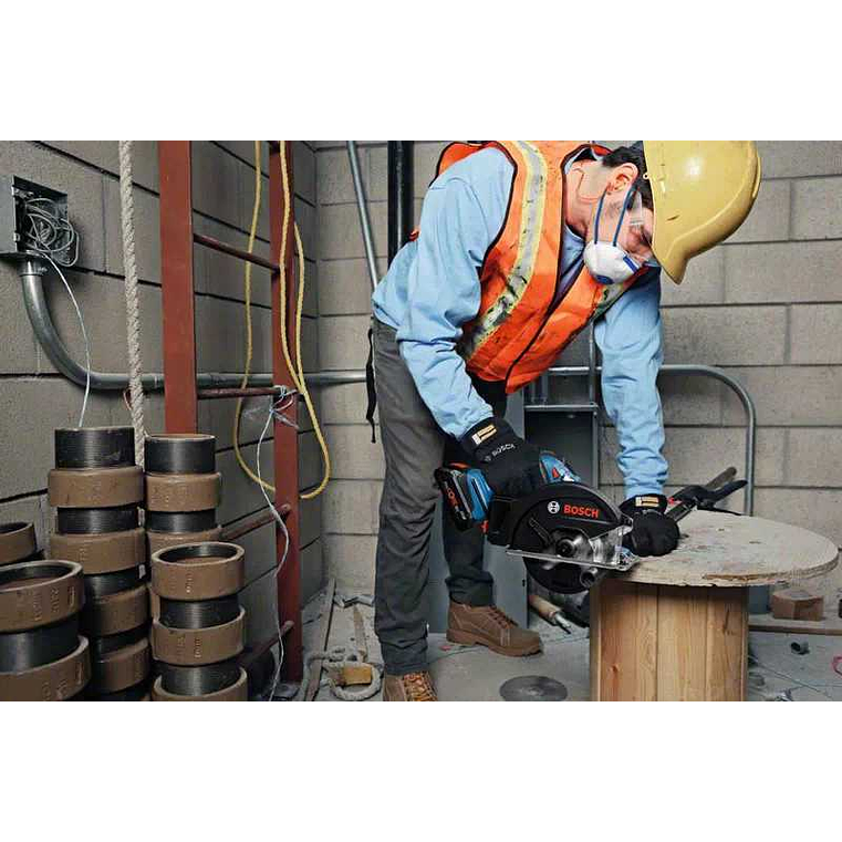 Serra Circular sem fio para metal GKM 18V-50 + L-BOXX 238 BOSCH 5