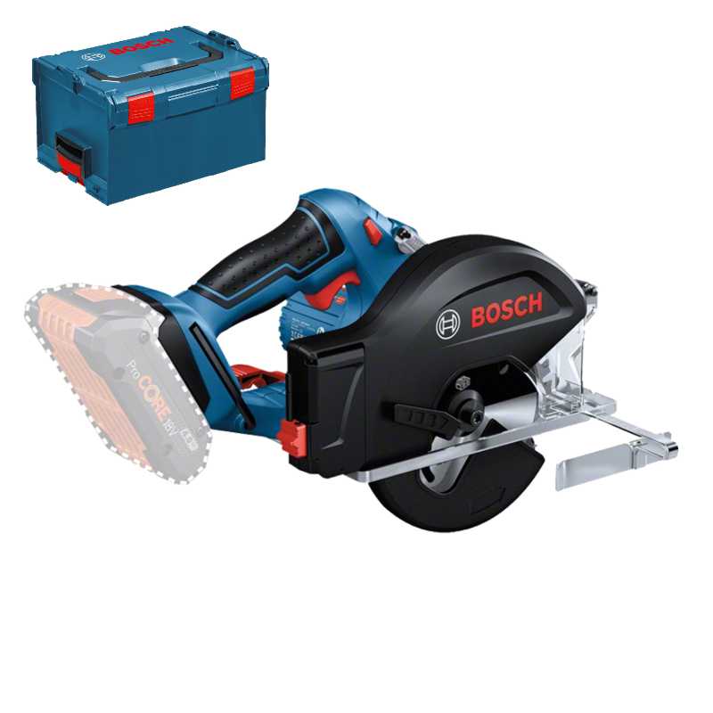 Serra Circular sem fio para metal GKM 18V-50 + L-BOXX 238 BOSCH