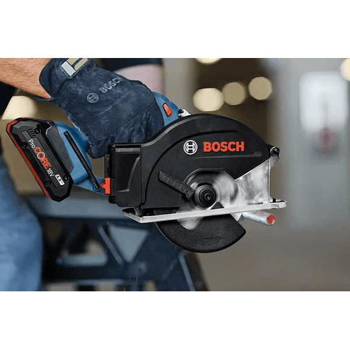 Serra Circular sem fio para metal GKM 18V-50 + 2x 18V 5.0Ah + L-BOXX 238 BOSCH 3