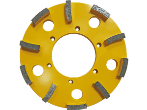 Disco Abrasivo de Diamante para Contrapiso Ø235mm P/ Lixadora de Piso EBS235.1 EIBENSTOCK