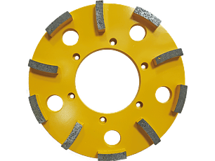 Disco Abrasivo de Diamante para Contrapiso Ø235mm P/ Lixadora de Piso EBS235.1 EIBENSTOCK