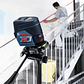 Nivel Laser combinado Linhas vermelhas GCL 2-50 C + 1 Bateria 12V 2.0Ah BOSCH - Thumbnail 3