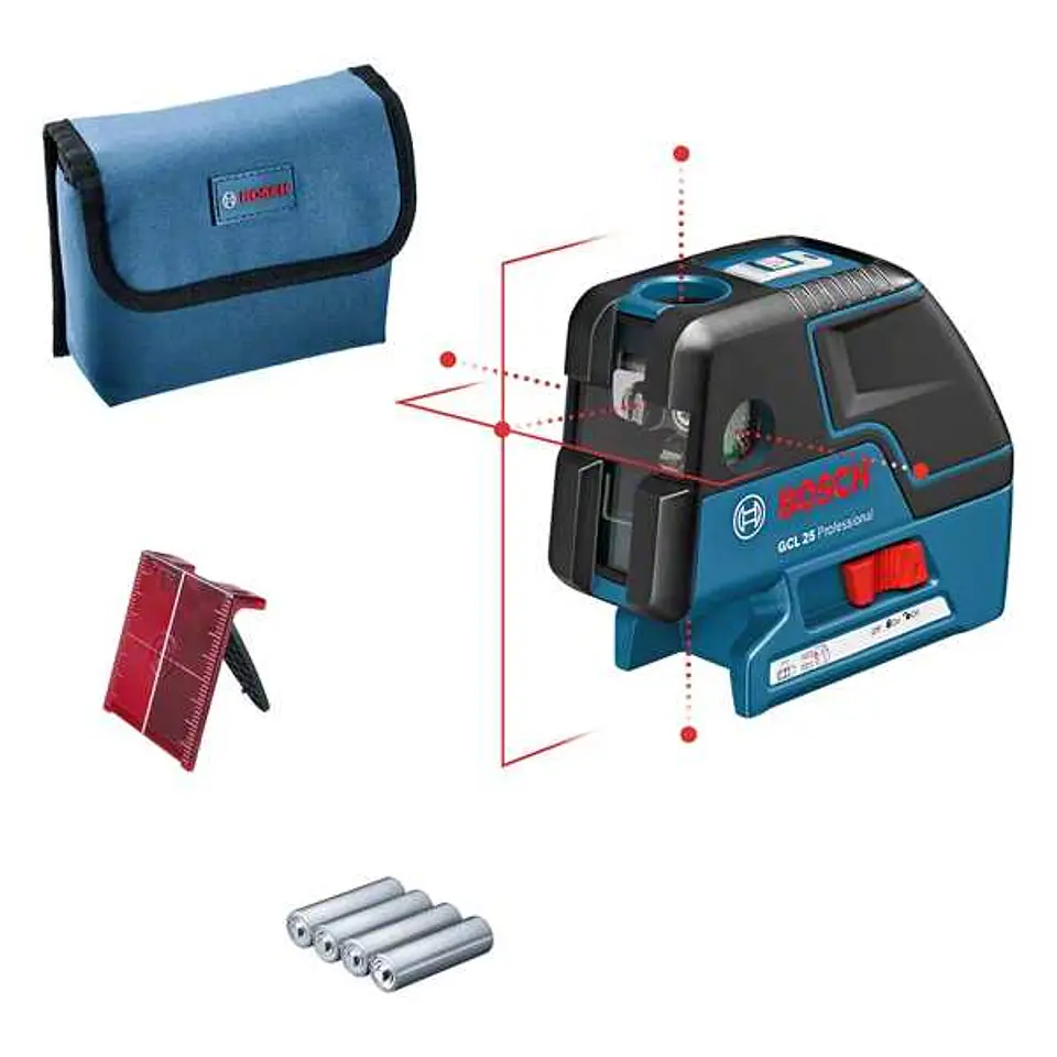 Laser combinado linhas vermelhas GCL 25 BOSCH 1