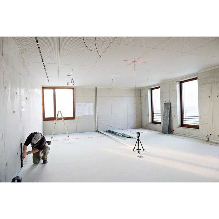 Laser combinado linhas vermelhas GCL 25 + Tripé BT 150 BOSCH 4