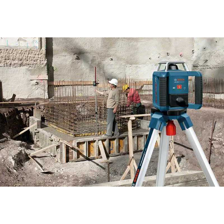Nivel Laser Rotativo GRL 400 H + LR 1 + BT 170 HD + GR 240 BOSCH 3