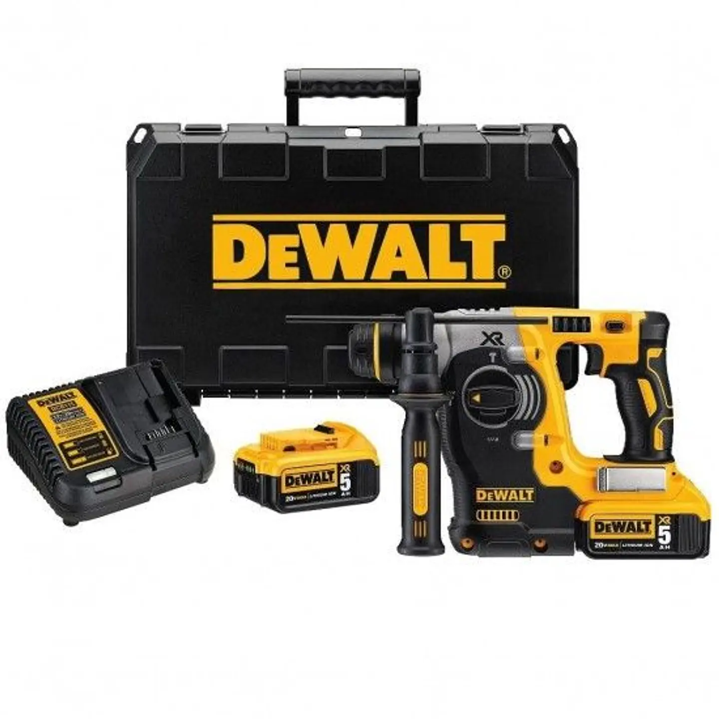 Martelo Perfurador a bateria sem escovas XR18V SDS-PLUS DCH273P2T DEWALT   1