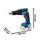 Aparafusadora para pladur sem fio GTB 18V-45 + 2x ProCORE18V 4.0Ah BOSCH - Thumbnail 3
