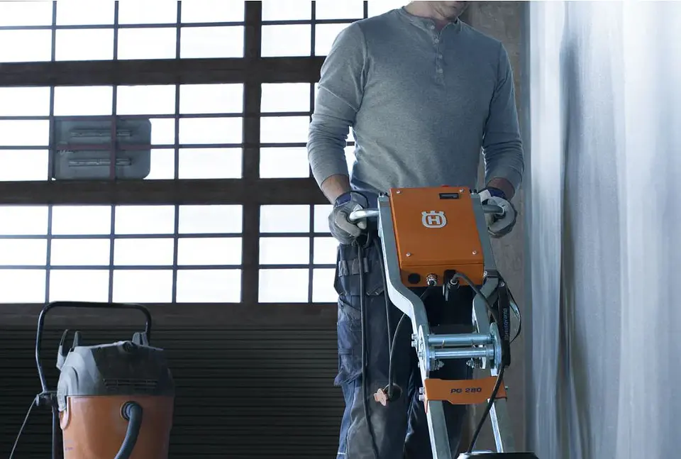 Lixadora/Polidora de Pavimentos PG 280 + 9 VARI-GRIND EZ S25 HUSQVARNA 3