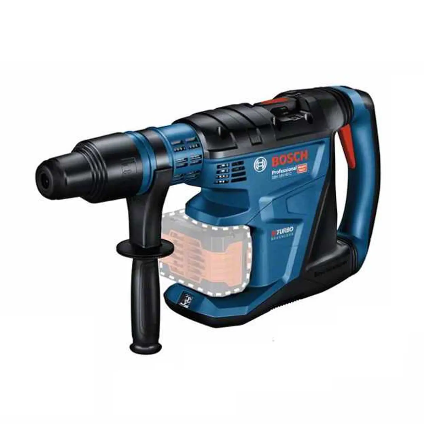 Martelo perfurador sem fio SDS Max BITURBO GBH 18V-40 C BOSCH 2