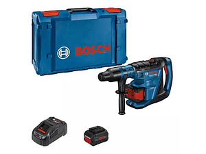Martelo perfurador sem fio SDS Max BITURBO GBH 18V-40 C + 2x ProCORE18V 5.5Ah BOSCH 