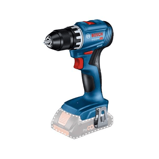 Aparafusadora sem fio GSR 18V-45 + 2x baterias 18V 2.0Ah + 82 Acessórios Mala L-Case BOSCH 2