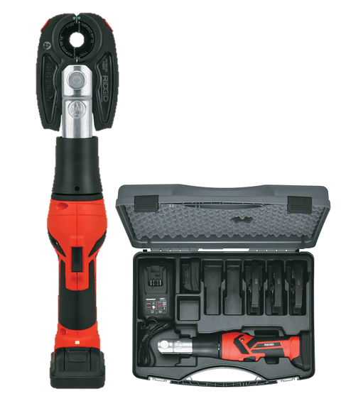 Maquina de Cravar Tubo Pex/Multicamada 10,8V RP 115 + Matriz U16-20-25 RIDGID