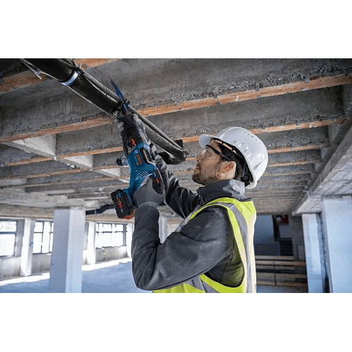 Serra Sabre sem fio BITURBO GSA 18V-28 + L-BOXX 238 BOSCH 6