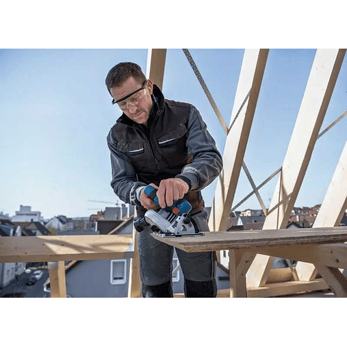 Serra circular sem fio GKS 18V-57-2 + 2x ProCORE18V 5.5Ah + Mala L-BOXX 238 BOSCH 7