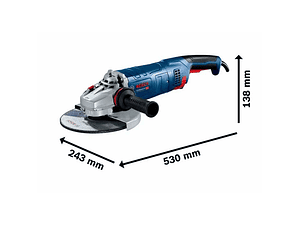 Rebarbadora grande 2.400W GWS 24-230 JZ BOSCH
