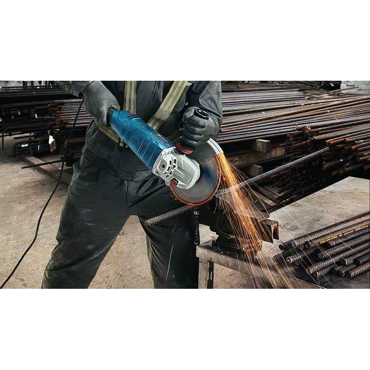 Rebarbadora grande 2.400W GWS 24-230 JZ BOSCH 5