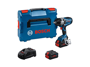 Aparafusadora de impacto sem fio 1/2'' BITURBO GDS 18V-1000 C + 2x ProCORE18V 5.5Ah BOSCH