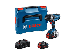 Aparafusadora de impacto sem fio 1/2'' BITURBO GDS 18V-1000 C + 2x ProCORE18V 8.0Ah BOSCH