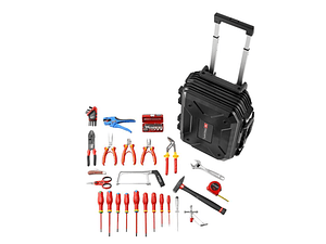 Mala com Ferramenta para Eletricista de 56 Peças BV.R30ELEC56PB FACOM