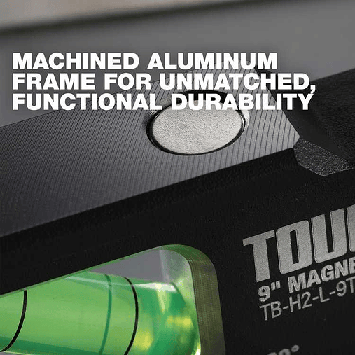 Nivel Magnético Torpedo 23cm TB-H2-L-M23T-M TOUGHBUILT 8