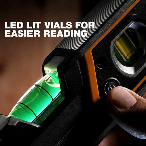 Nivel de Bolha LED Magnético 23cm TB-H2-L-M23LH-M TOUGHBUILT 2