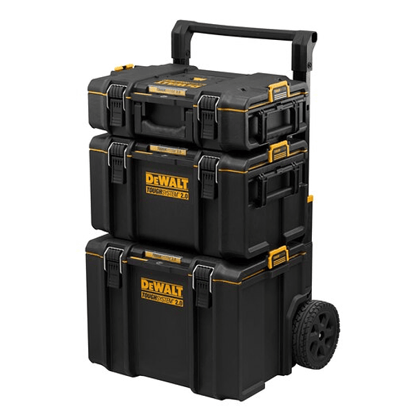 Trolley ToughSystem™ 2.0 com 3 Malas Empilháveis para Ferramentas DWST83402-1 DEWALT 1