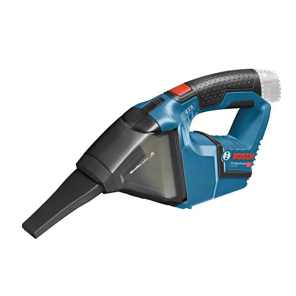 Aspirador sem fio GAS 12V + 2x Baterias 12V 3.0Ah + Mala L-BOXX BOSCH 2