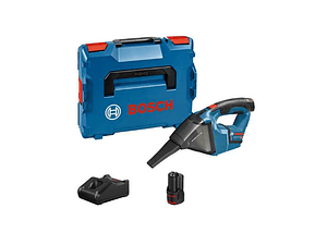 Aspirador sem fio GAS 12V + 2x Baterias 12V 3.0Ah + Mala L-BOXX BOSCH