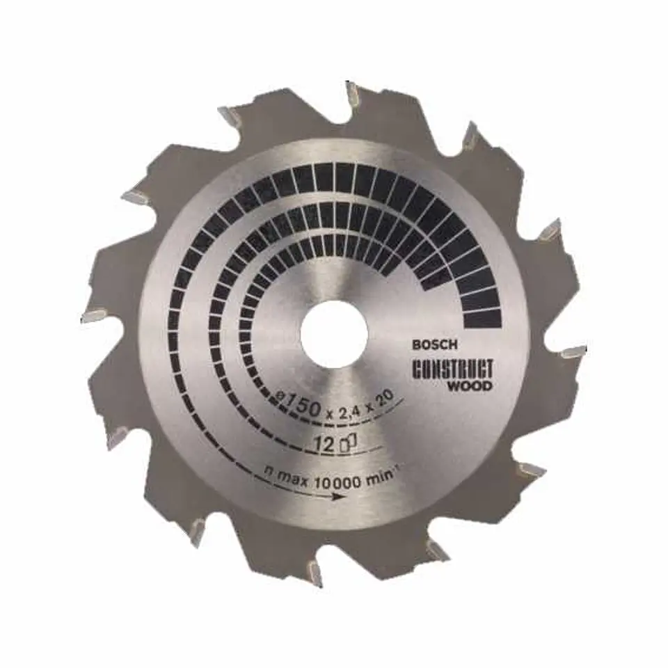 Discos para Serra Circular manual CONSTRUCT WOOD BOSCH 1