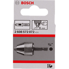 Bucha de Aperto Rapido para Aparafusadoras 1/4 - 6.0mm BOSCH