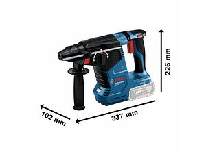 Martelo perfurador SDS Plus sem fio GBH 18V-24 C BOSCH