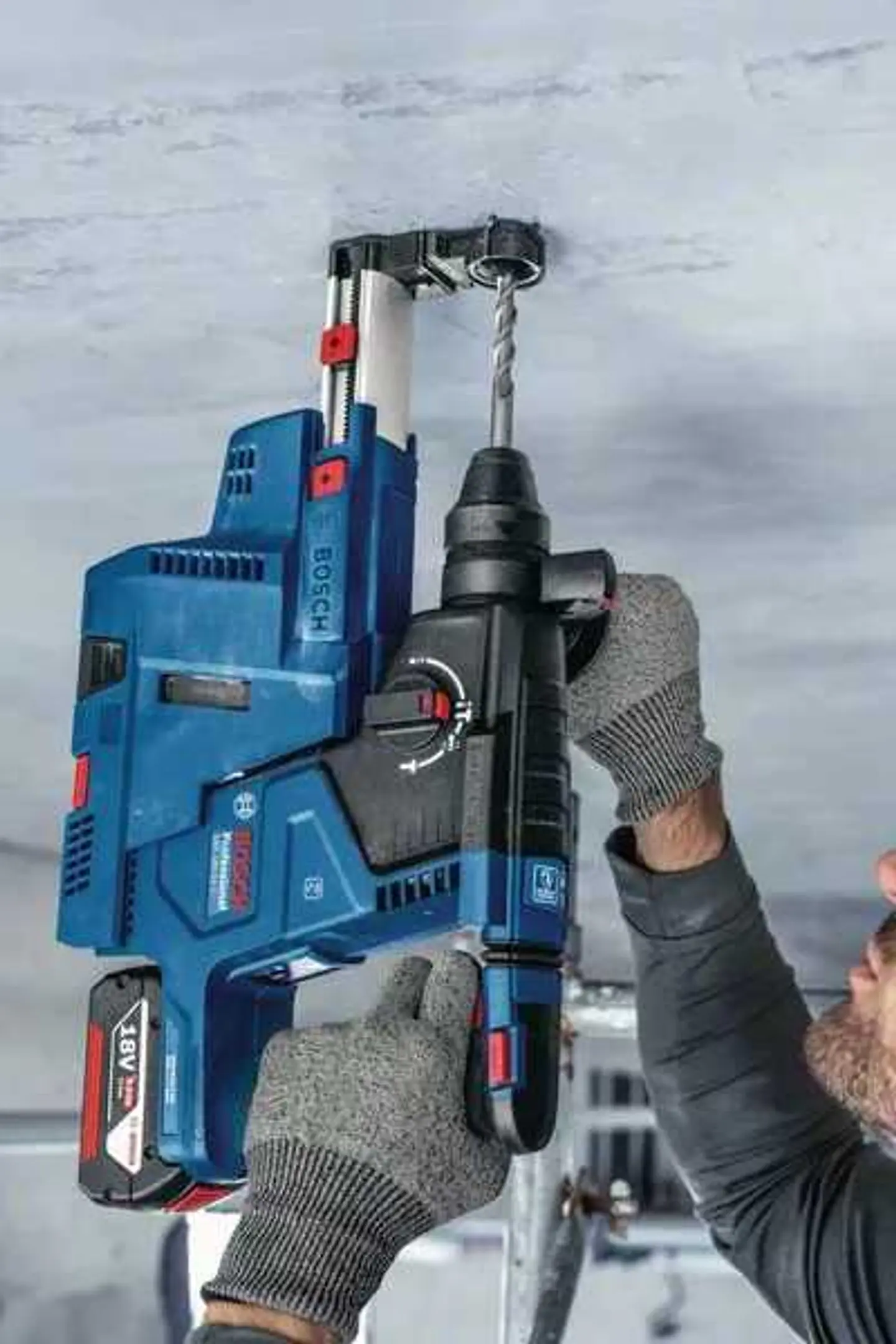 Martelo perfurador SDS Plus sem fio GBH 18V-24 C BOSCH 3