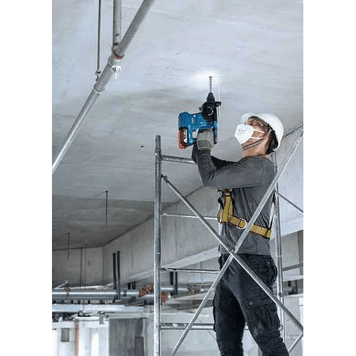 Martelo perfurador SDS Plus sem fio GBH 18V-24 C + 2x Baterias 18V 5.0Ah BOSCH 6