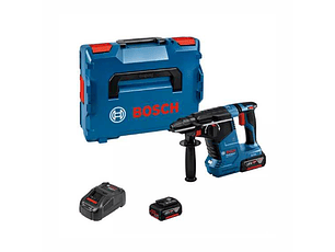 Martelo perfurador SDS Plus sem fio GBH 18V-24 C + 2x Baterias 18V 5.0Ah BOSCH