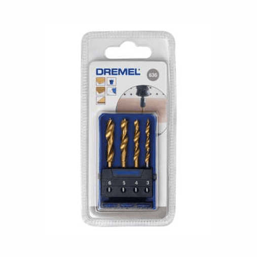 Conjunto de 4 brocas para madeira (636) DREMEL 1