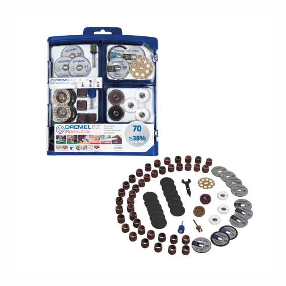 Conjunto de acessórios multifunções EZ SpeedClic (SC725) DREMEL