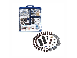 Conjunto de acessórios multifunções EZ SpeedClic (SC725) DREMEL