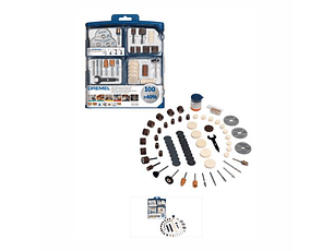 Conjunto de acessórios multifunções DREMEL® com 100 peças (723) DREMEL