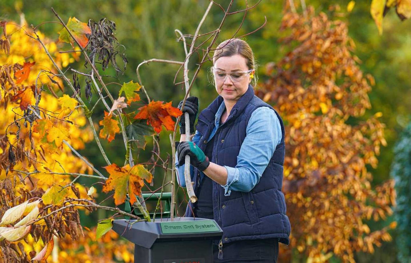 Triturador de ramos silencioso AXT 25 TC BOSCH (Novo Modelo) 5